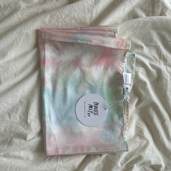 Princess Polly silk scarf top in tye dye print - Picture 2 of 2